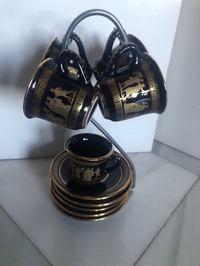 Juego de tazas Griegas