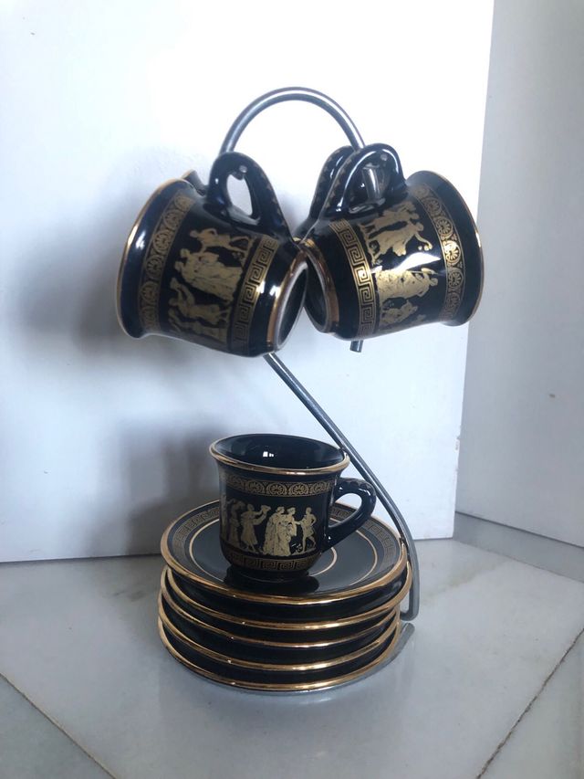 Juego de tazas Griegas