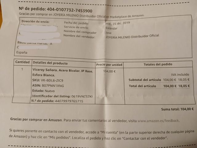 Reloj mujer viceroy air