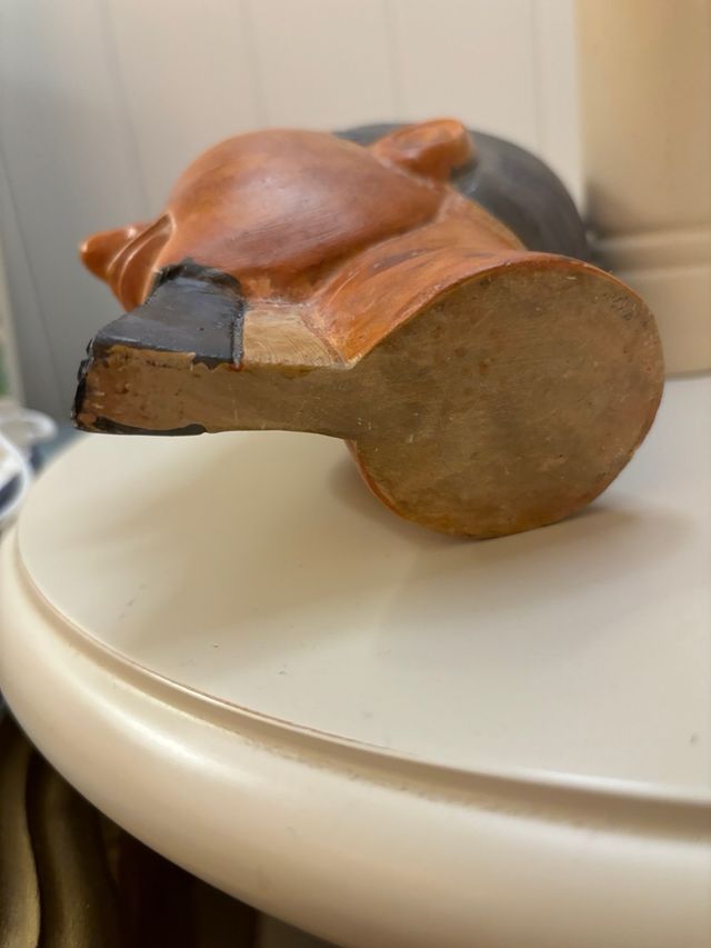 Akenaton terracota policrom. Egipto 1 kg. 240 gr.