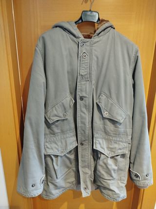 Parka verde forrada