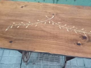 ANTIGUA MESA PIE MAQUINA COSER ALFA B E
