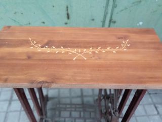 ANTIGUA MESA PIE MAQUINA COSER ALFA B E