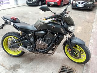 Yamaha mt07 2018
