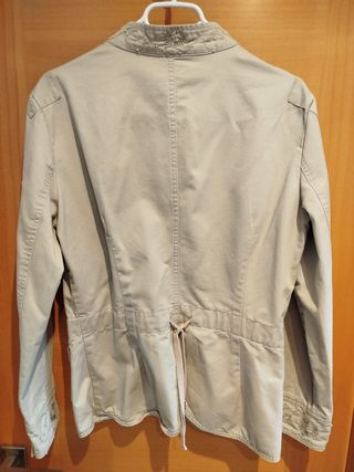 Parka vaquera con abalorios Pull&bear