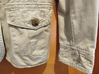 Parka vaquera con abalorios Pull&bear