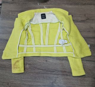 Chaqueta Zara amarillo fluor talla XS