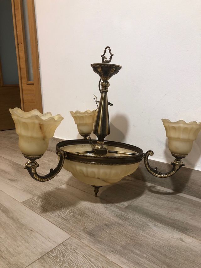 Lámpara de techo 3 brazos