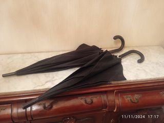 2paraguas infantiles negros calidad