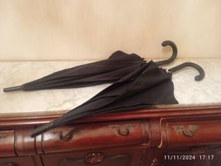 2paraguas infantiles negros calidad