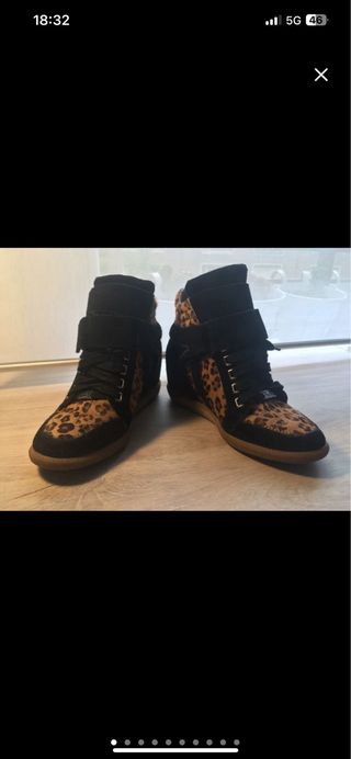 Botines Animal Print Adolfo Dominguez