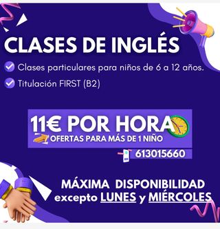 CLASES DE INGLÉS 