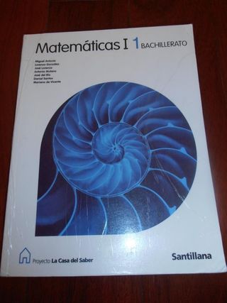 MATEMATICAS I 1 BACHILLERATO LA CASA DEL SABER (Spanish Edition)