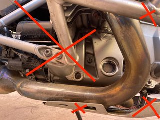 Colector escape BMW R 1250 GS 2017-2021 MotoRecupe