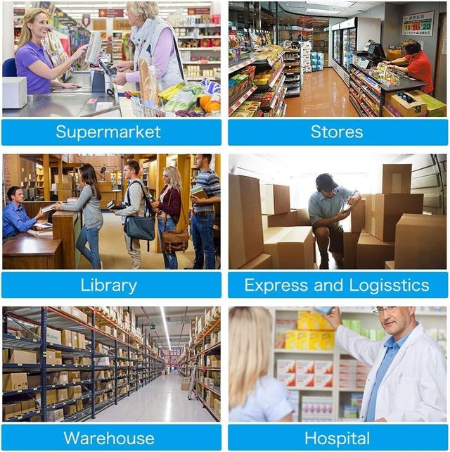 Escáner Lector de Código de Barras Bluetooth USB