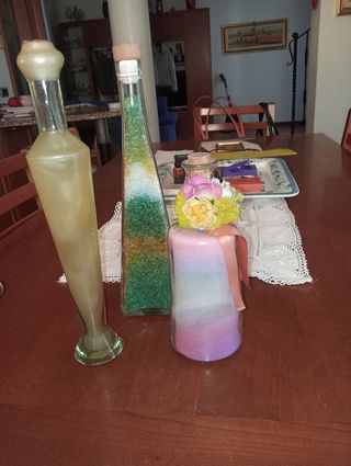 BOTTIGLIE ORNAMENTALI DECORATIVE