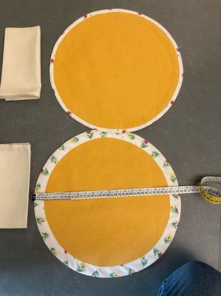 Tovagliette americane n. 2 con tovaglioli