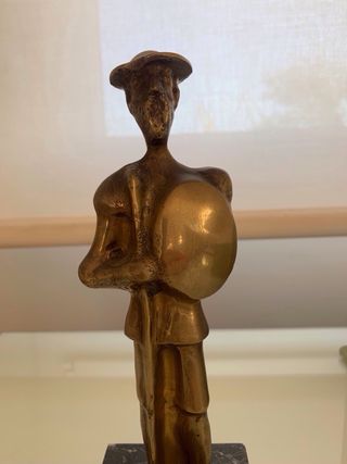 Escultura decorativa de Don Quijote