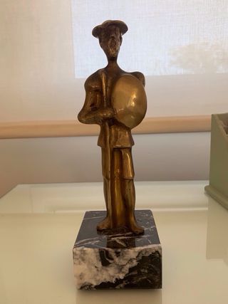 Escultura decorativa de Don Quijote