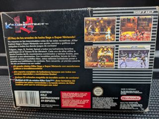 Killer Instinct SNES PAL ESP