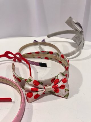 Set cerchietti per capelli con fiocco