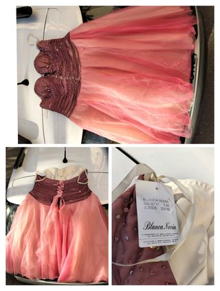 Lote  Vestidos , trajes niña y adulta 
