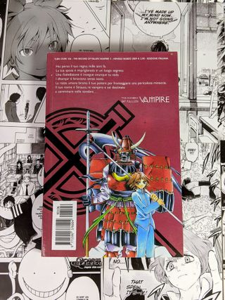 THE RECORD OF FALLEN VAMPIRE 1a Edizione N. 1 2 3