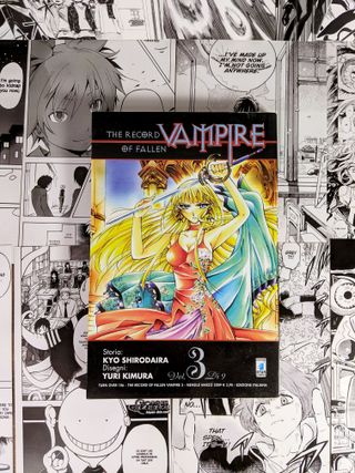 THE RECORD OF FALLEN VAMPIRE 1a Edizione N. 1 2 3