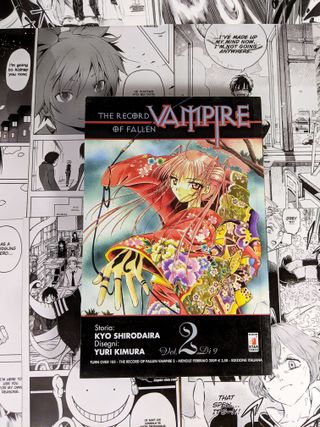 THE RECORD OF FALLEN VAMPIRE 1a Edizione N. 1 2 3