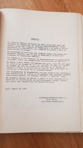 Manual de reparacion de tractor deutz