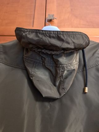 Gabardina abrigada zara