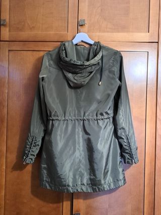 Gabardina abrigada zara
