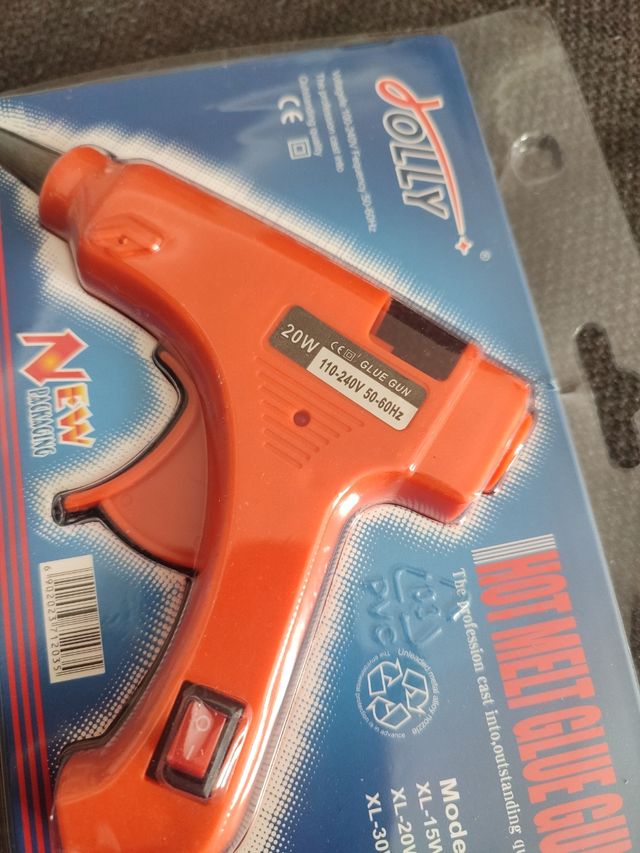 Pistola pegamento térmofusible 