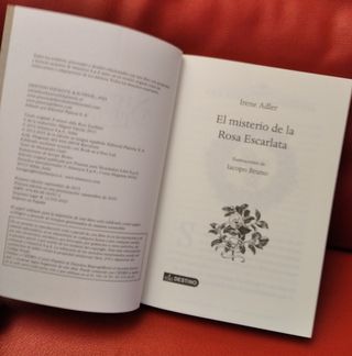 SHERLOCK,LUPIN Y YO: Misterio de la rosa escarlata