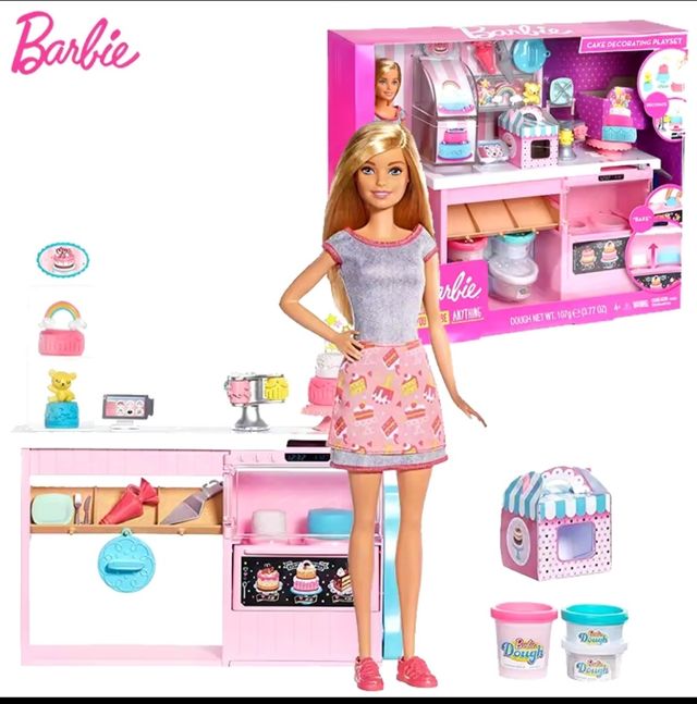 Barbie decora pasteles