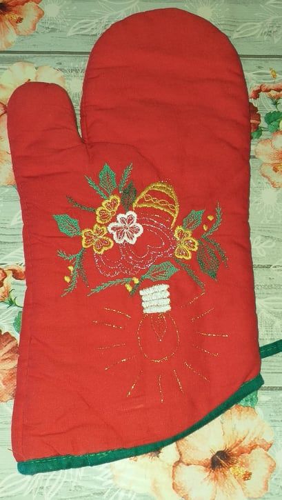 Set da cucina natalizio