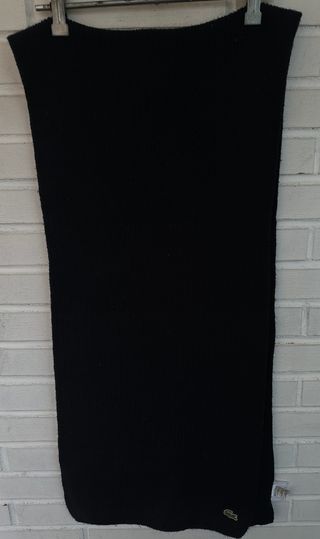 Bufanda grande azul LACOSTE