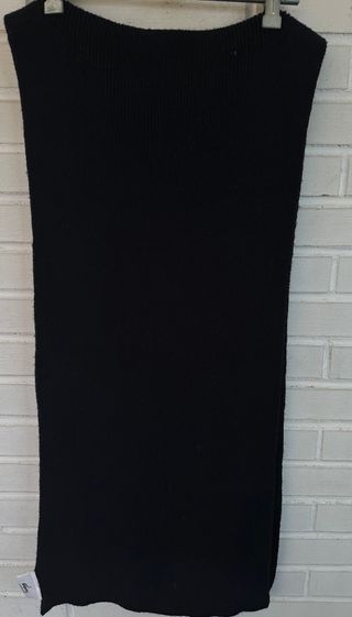 Bufanda grande azul LACOSTE