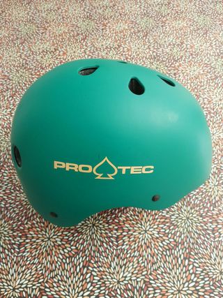 PRO-TEC classic casco - matte rasta green