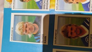 Álbum bundesliga 1992 faltan 12 cromos,