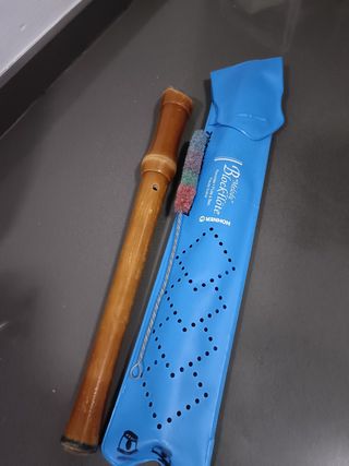 Flauta escolar de madera
