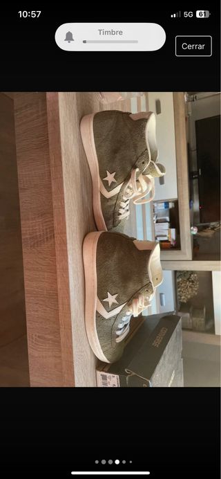Converse caqui talla 37,5