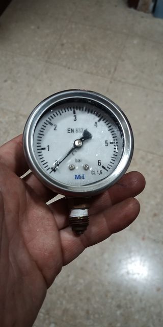 MANOMETRO DE GLICERINA 