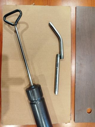 Bomba extractora de fluidos mecánicos.