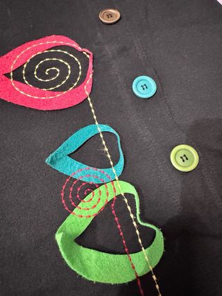 Falda negra talla S mamatayoe