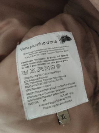 Giacca Conbipel in vera piuma d'oca