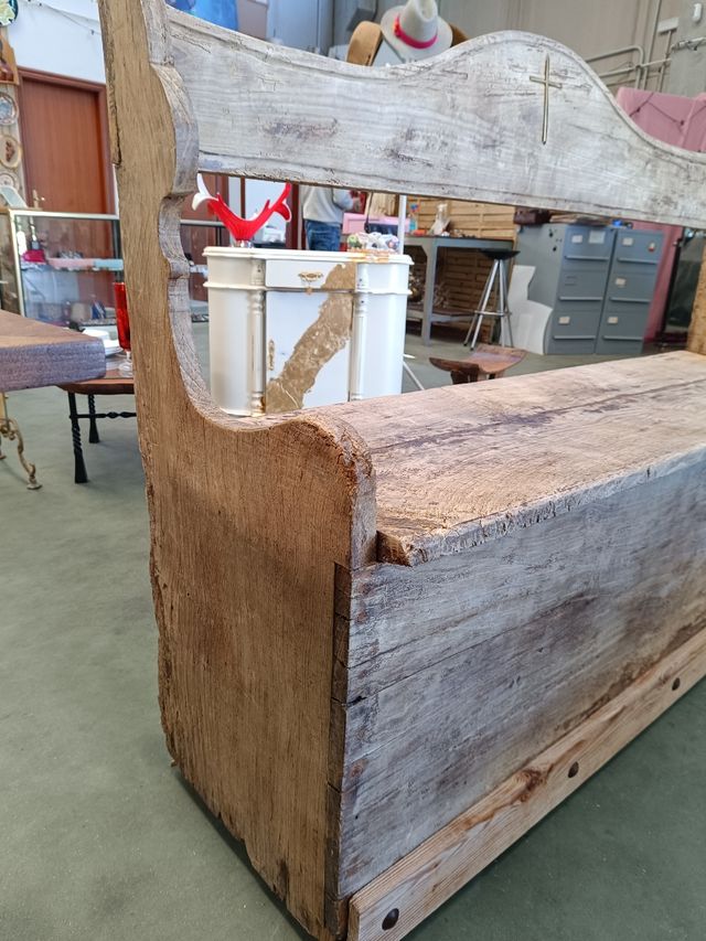 Banco escaño antiguo