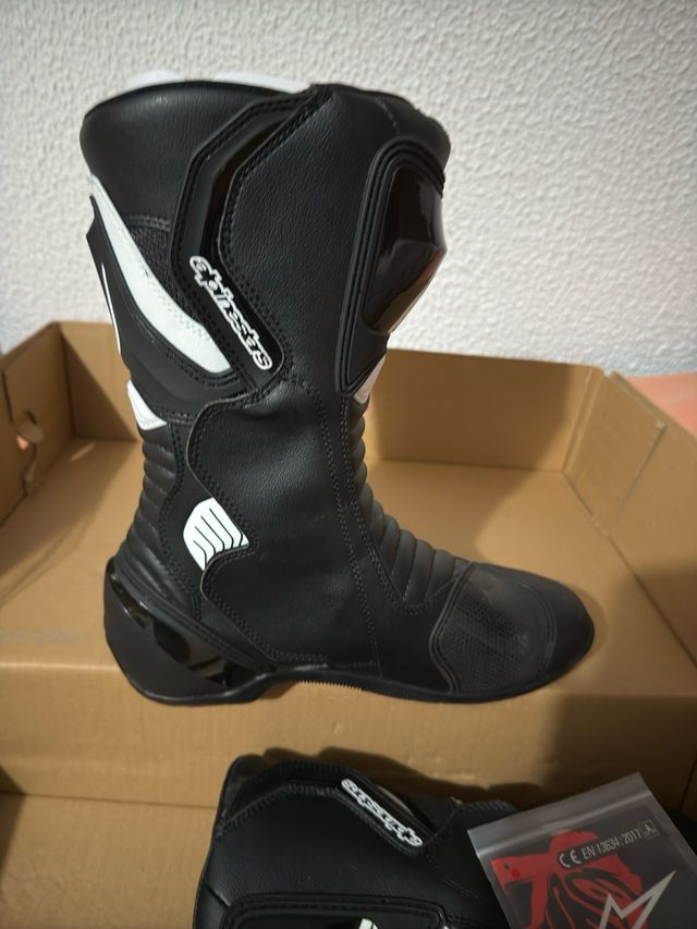 Botas alpinestars SMX-V2 black Whuite
