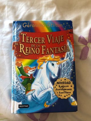 Tercer viaje al Reino de la Fantasía: ¡Libro con o