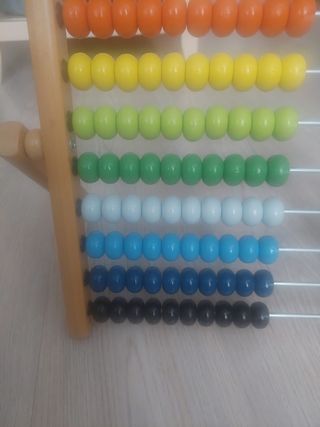 Ábaco madera ikea